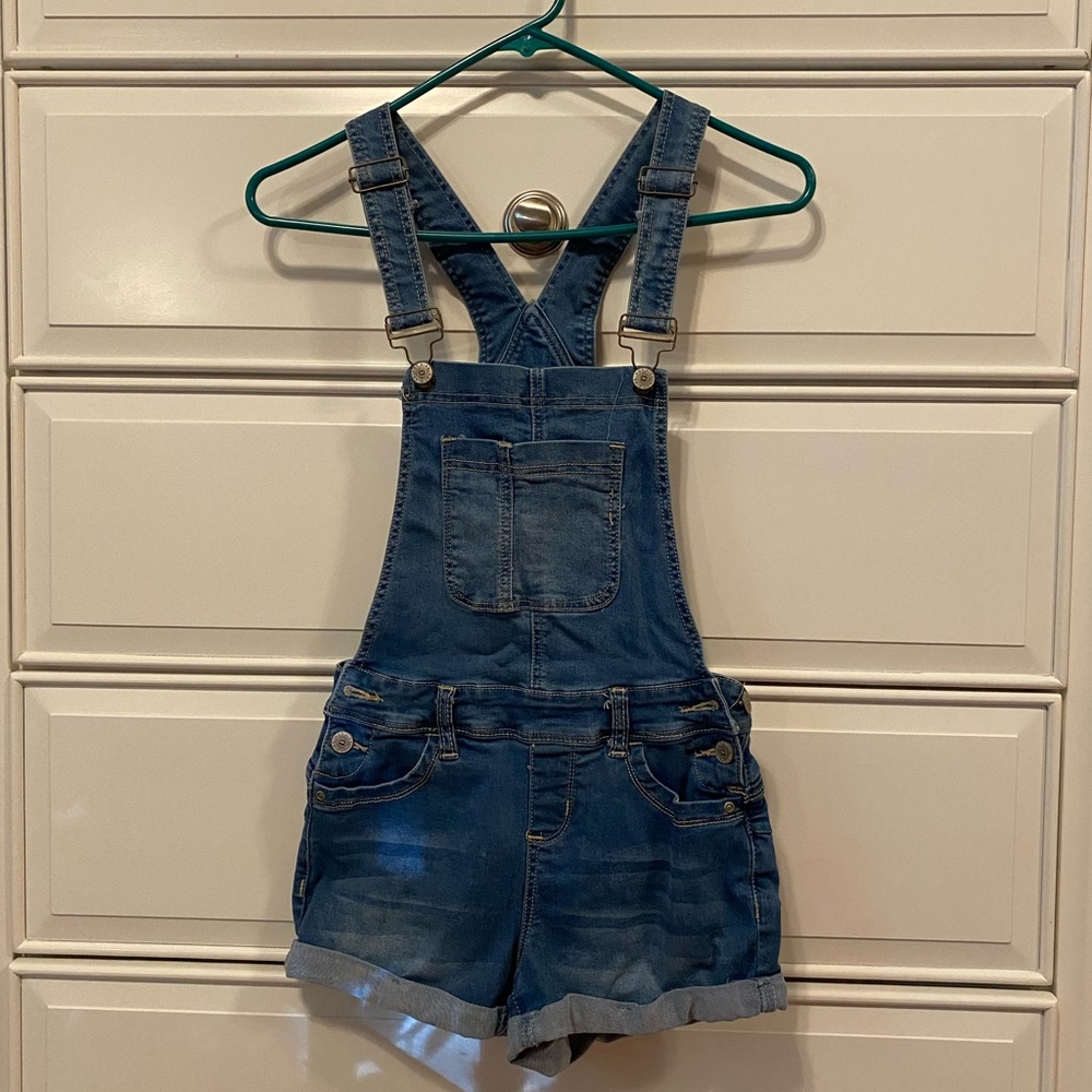 denim shorts overall